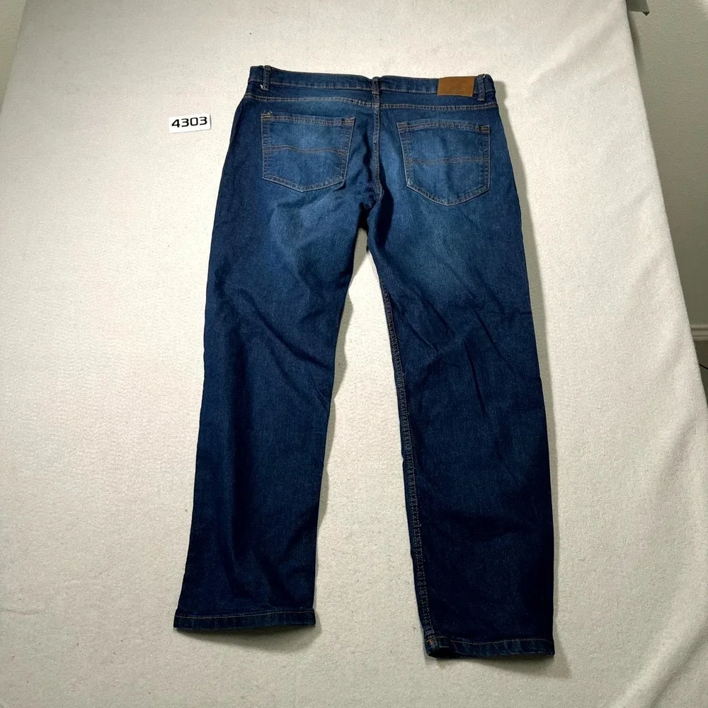 Beverly Hills Polo‎ Club Jeans Mens 36x30 Blue Denim Medium Wash Straight Leg